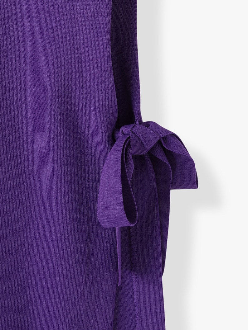 Milano Rib Knit Vest 詳細画像 purple 4