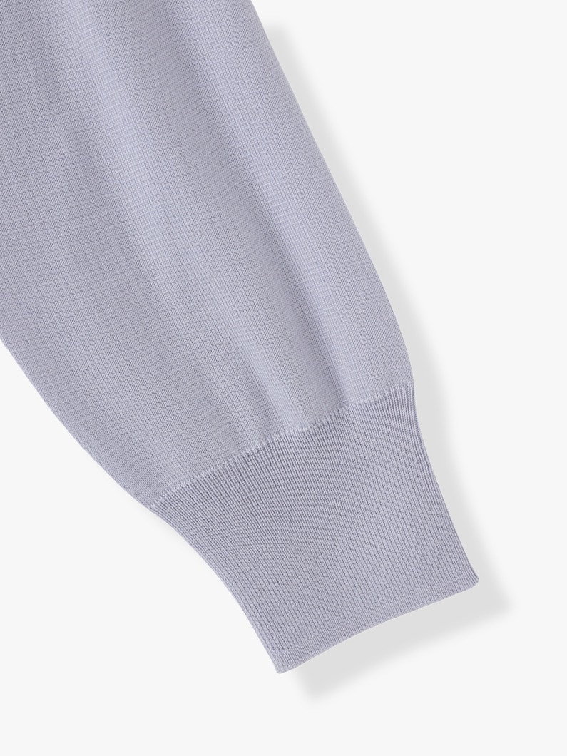 Soft Fine Wool Knit Pullover 詳細画像 light purple 6