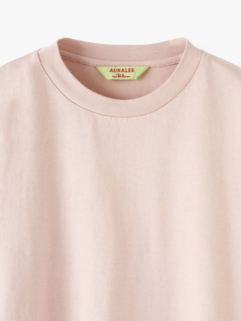 Cotton Jersey Long Sleeve Tee (white/light pink/green/gray/black) 詳細画像 green 4