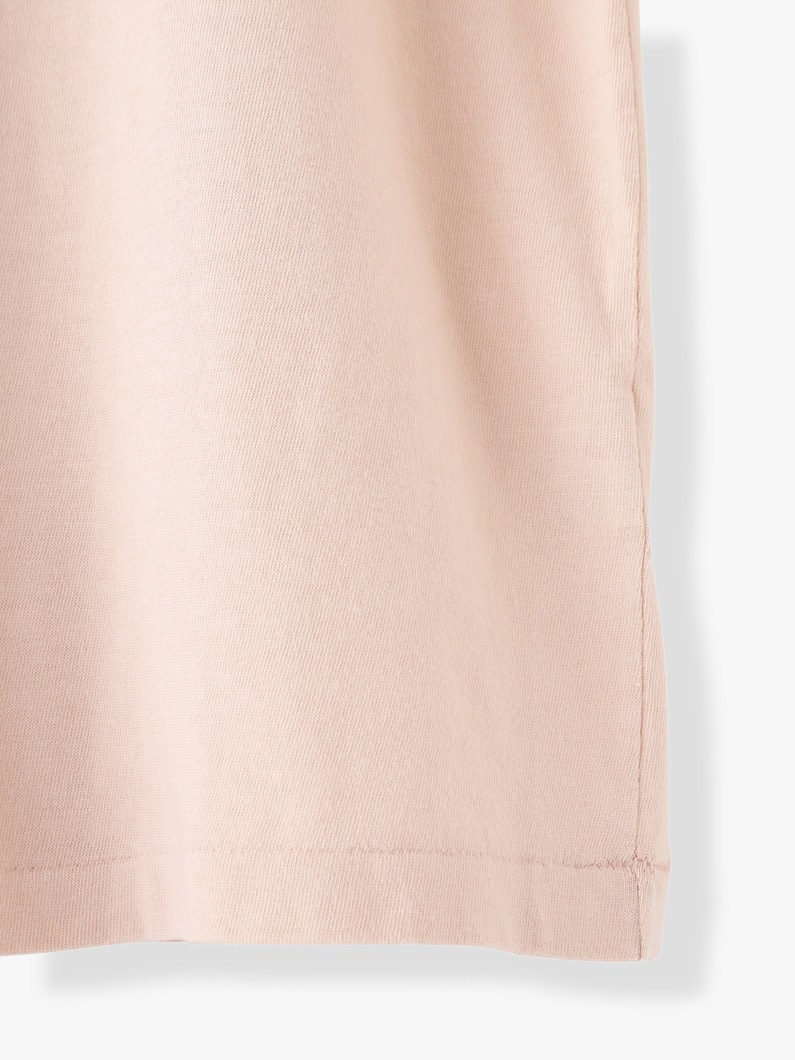 Cotton Jersey Long Sleeve Tee (white/light pink/green/gray/black) 詳細画像 black 6