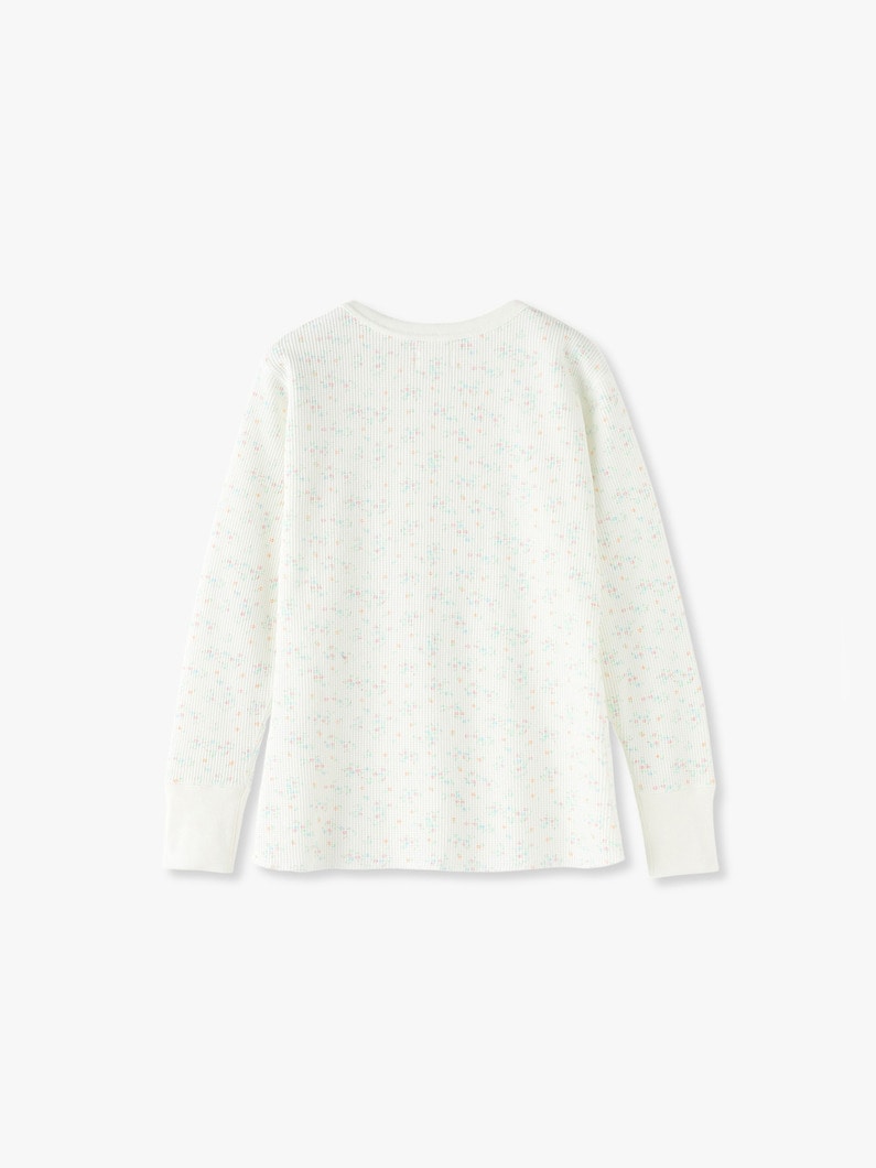 Floral Thermal Top 詳細画像 off white 4