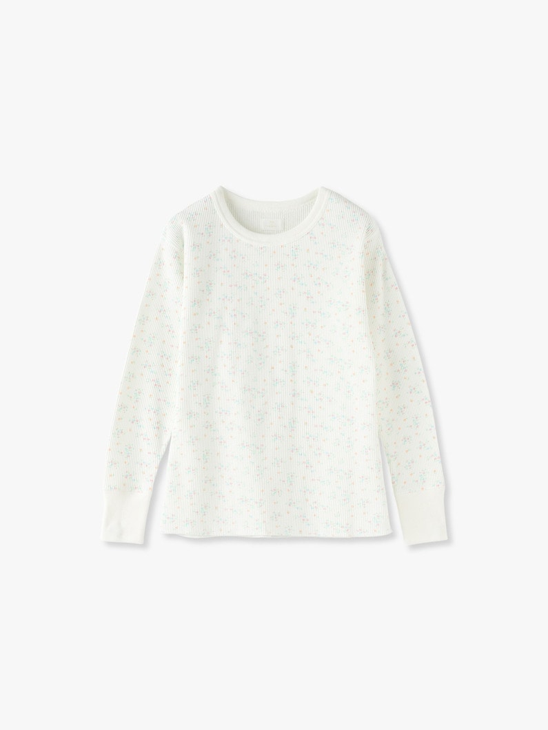 Floral Thermal Top 詳細画像 off white 3