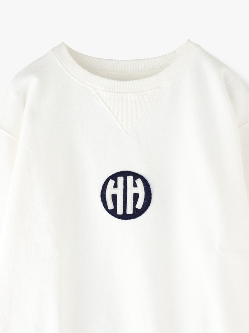 Patch Logo Sweat Shirt 詳細画像 white 5