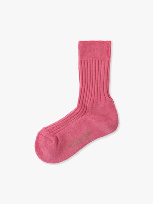 Washable Wool Short Socks 詳細画像 pink