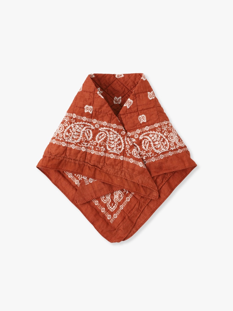 Quilted Bandana 詳細画像 brown 2