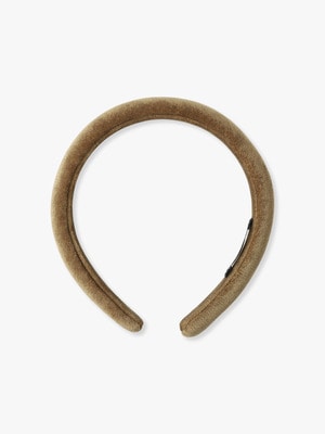Velvet Headband 詳細画像 brown