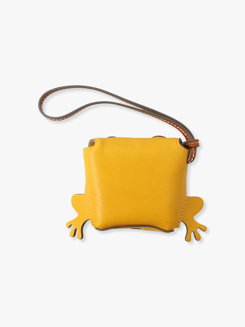 Return to Nature Frog Earphones Pouch 詳細画像 yellow 3