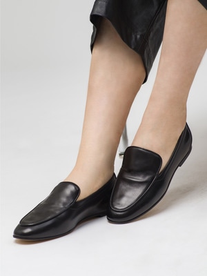 Leather Loafers 詳細画像 black