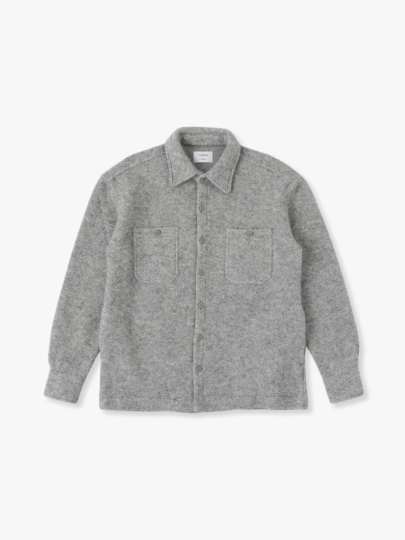 Knitted Jacket 詳細画像 gray 1