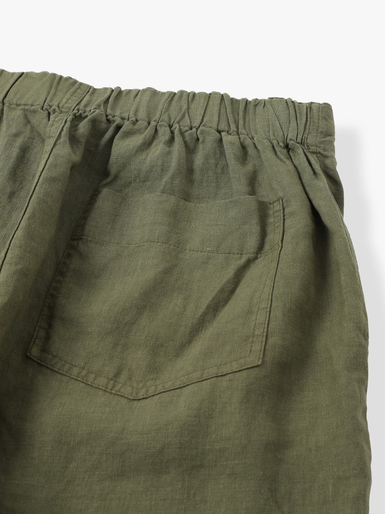 French Linen Shorts 詳細画像 beige 6