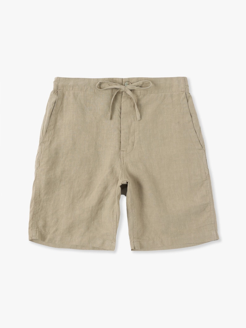 French Linen Shorts 詳細画像 beige 2