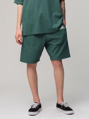College Logo Sweat Shorts 詳細画像 green