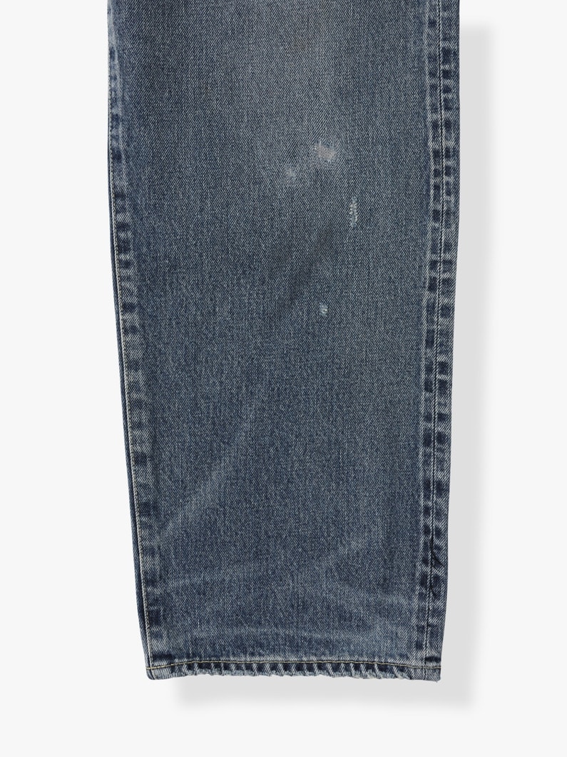 Used Wide Repair Denim Pants 詳細画像 blue 8