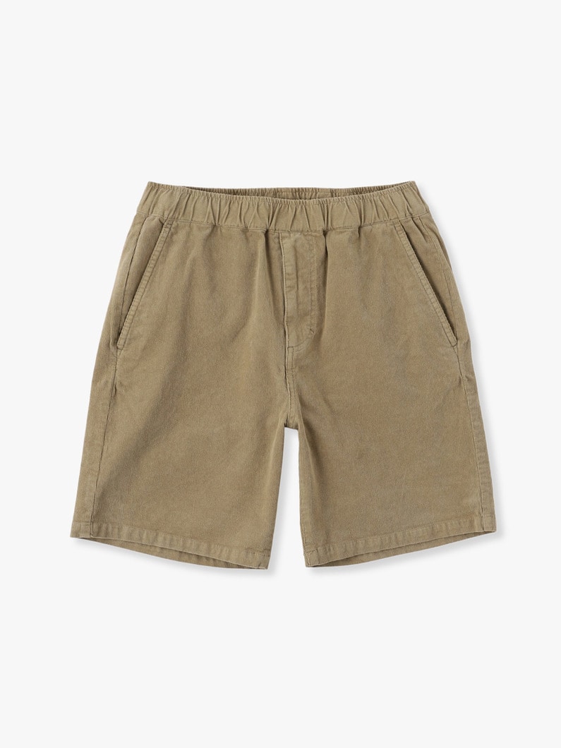 Corduroy Shorts (ivory/red/beige/khaki/black) 詳細画像 beige 1
