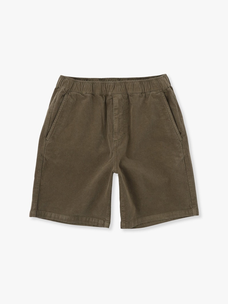 Corduroy Shorts (ivory/red/beige/khaki/black) 詳細画像 khaki 1