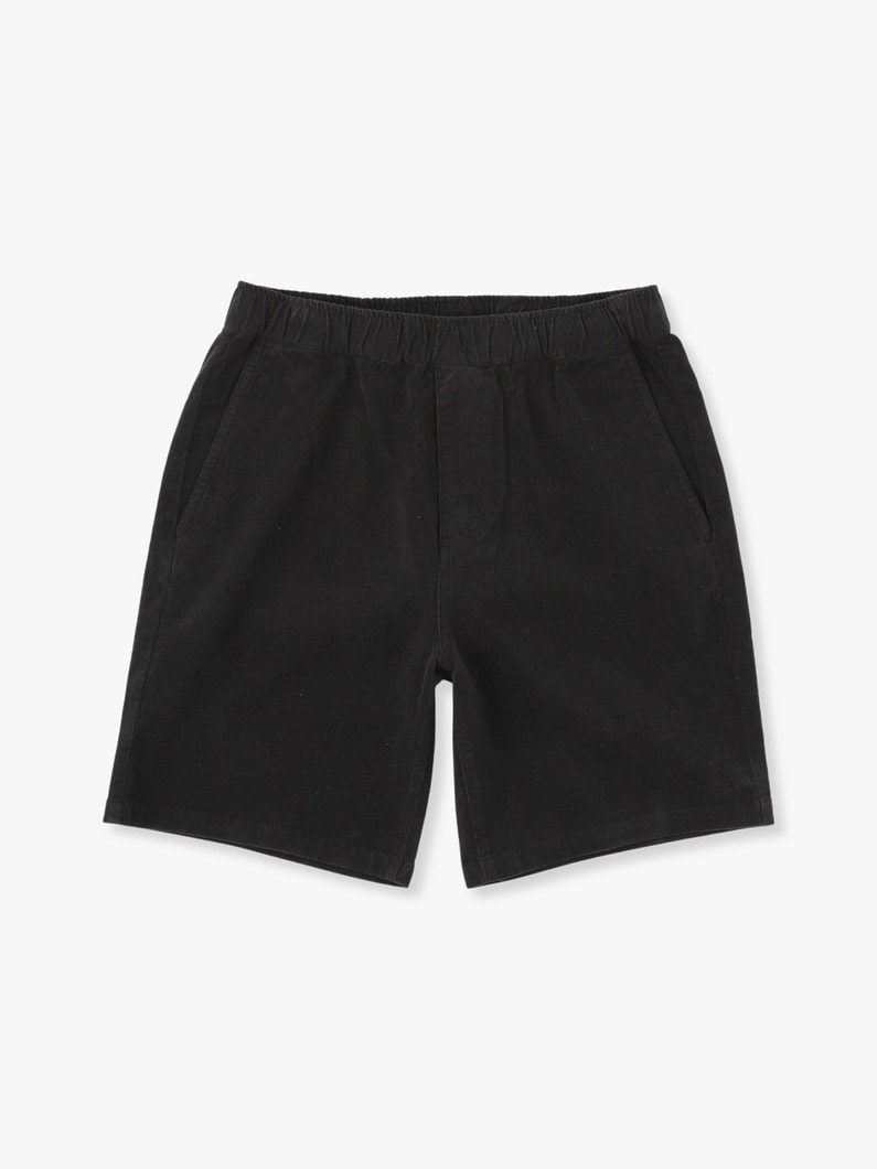 Corduroy Shorts (ivory/red/beige/khaki/black) 詳細画像 black 1