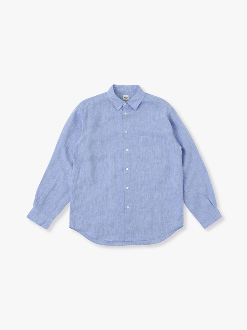 Linen Color Shirt 詳細画像 blue 1