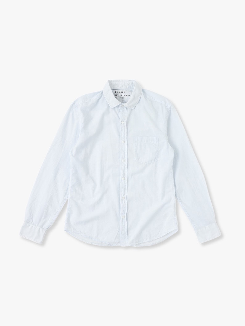 Luke Organic Cotton Voil Shirt 詳細画像 light blue 1