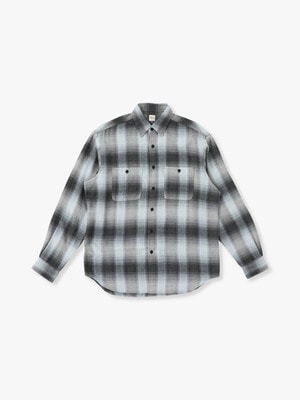 Brushed Checked Shirt 詳細画像 blue