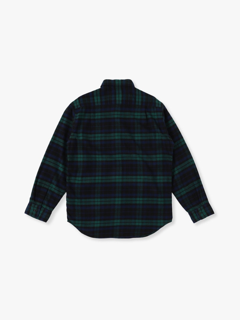 Flannel Cheked Shirt 詳細画像 off white 2