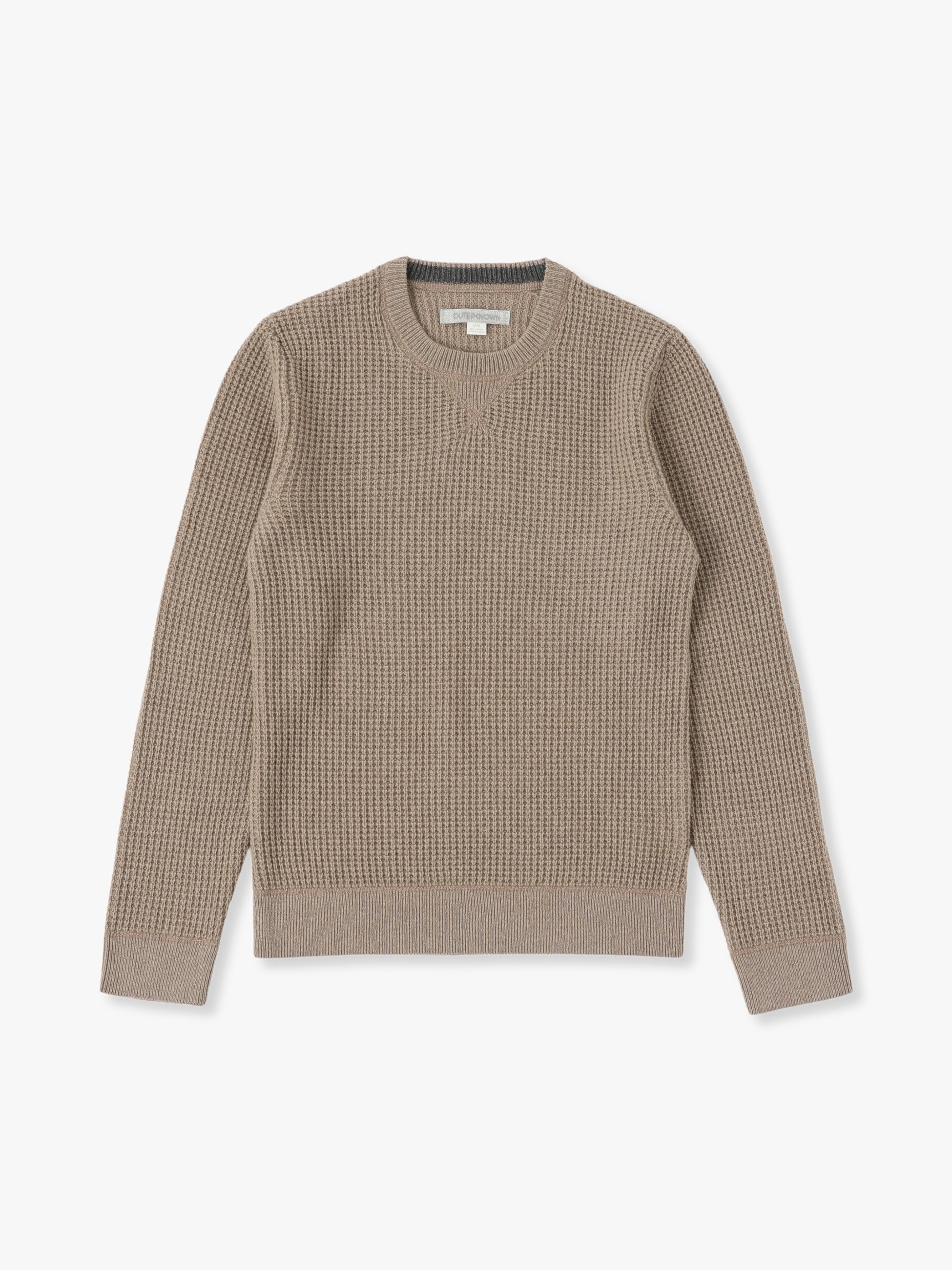 Reimagine Cashmere Waffle Sweater｜OUTERKNOWN(アウターノウン)｜Ron 