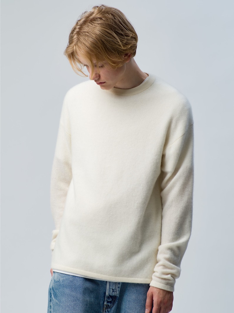 Cashmere Knit Pullover 詳細画像 ivory 1