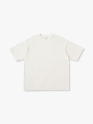 Supima Aging Wide Fit Tee 詳細画像 off white