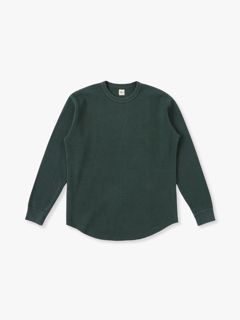 Damage Thermal Crew Neck Pullover 詳細画像 green 2