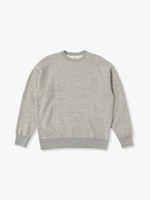 Recycled Fleece Sweat Pullover 詳細画像 top gray