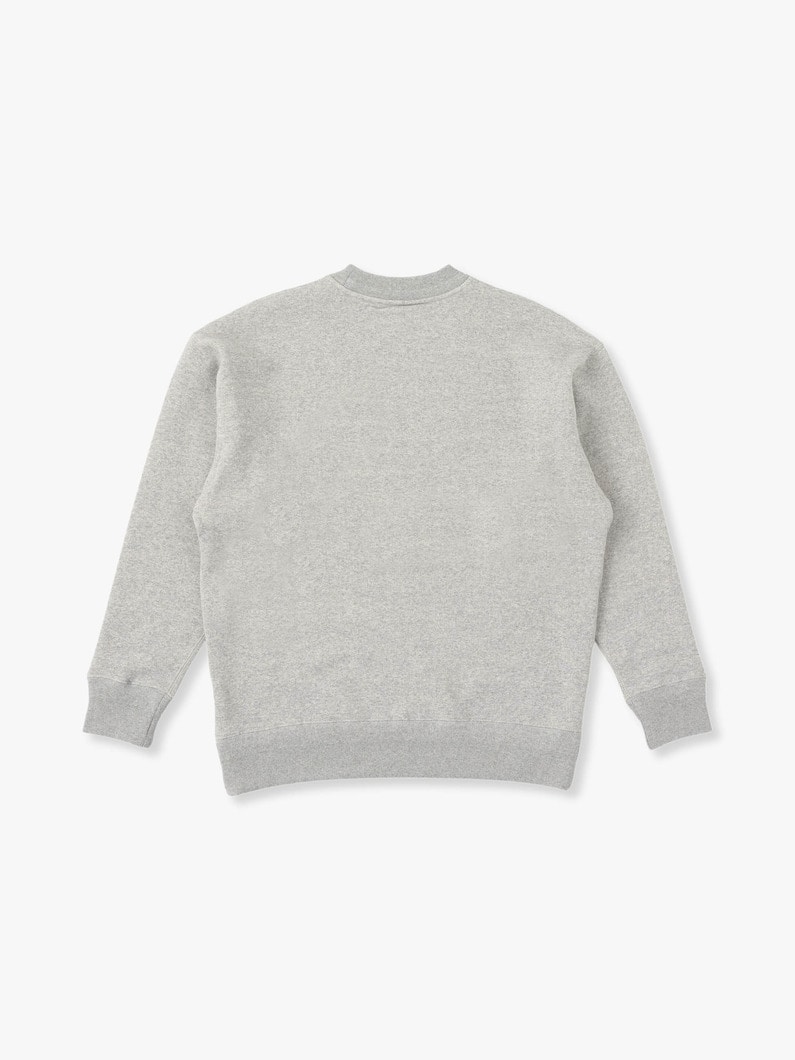 Organic Cotton Sweat Pullover 詳細画像 gray 3