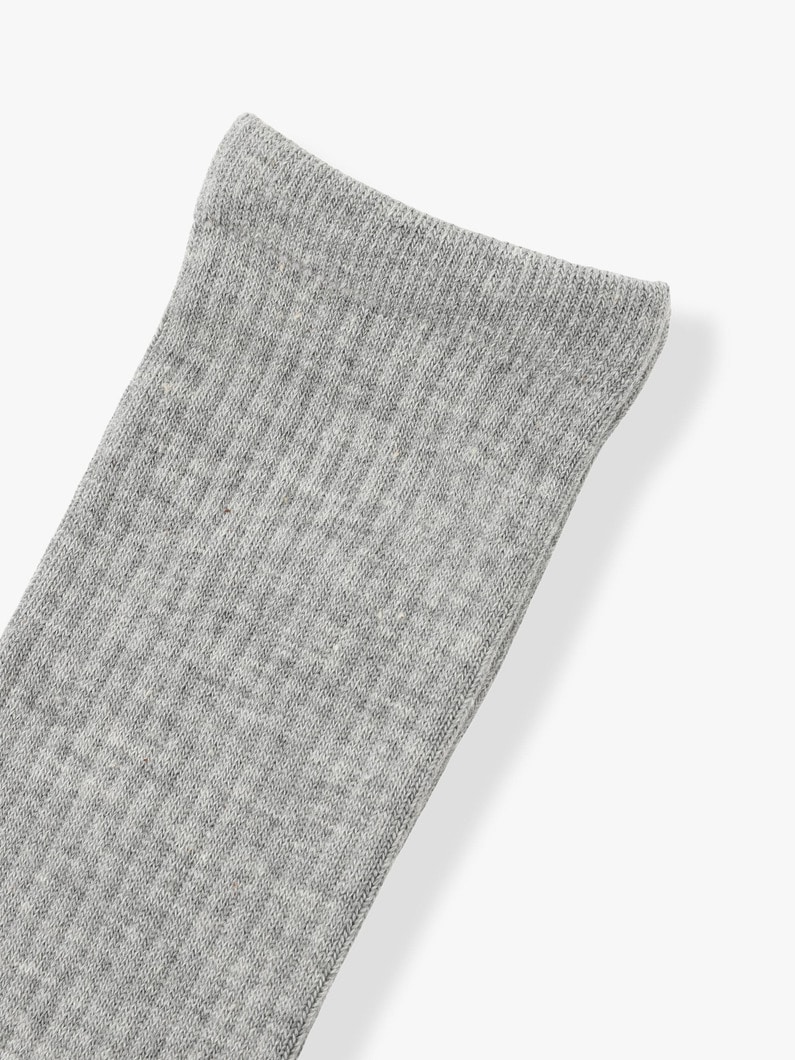 Logo Socks (off white/gray/black) 詳細画像 black 3