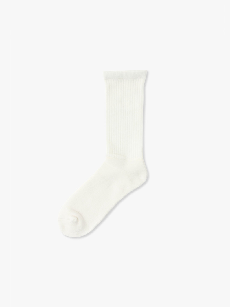 Logo Socks (off white/gray/black) 詳細画像 off white 1