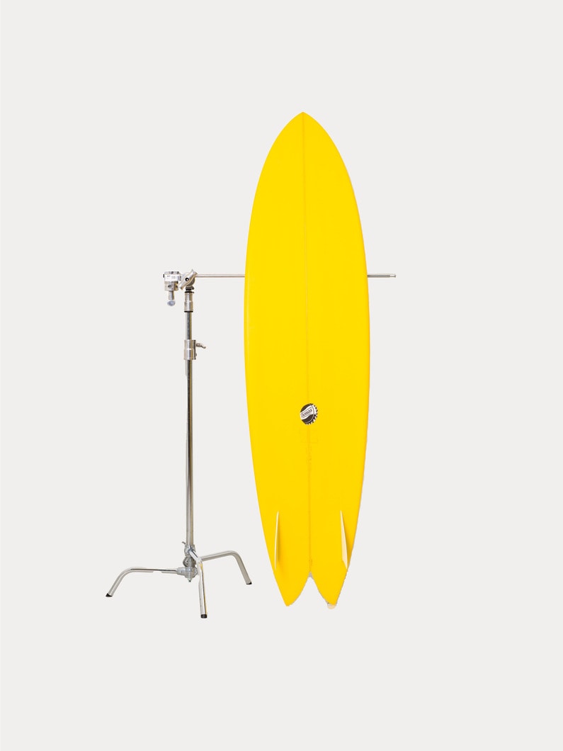 Surf Board Long Fish 7’2 詳細画像 yellow 2