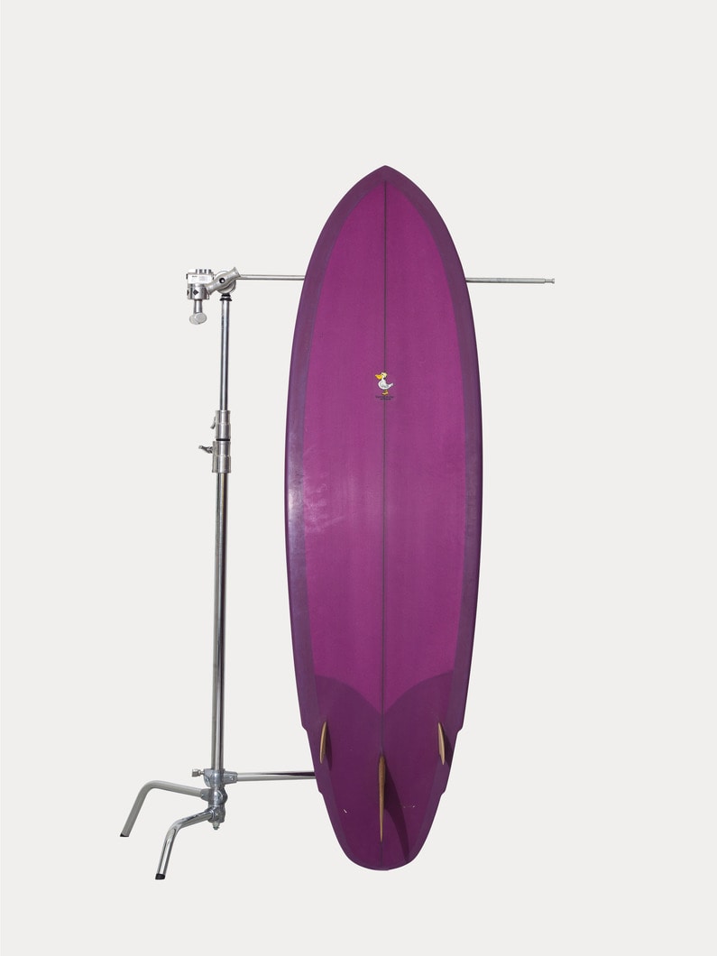 Surfboard Tosh's Personal Barret Shaped Egg 6‘4 詳細画像 purple 2