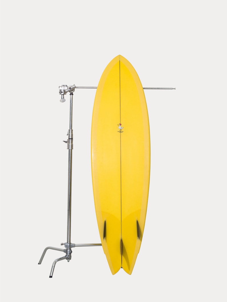 Surfboard Tosh's Personal Barret Shaped Egg 6‘3 詳細画像 yellow 2
