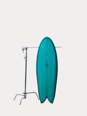 Surfboard Rounded Nose Squit Fish 5’5 詳細画像 green