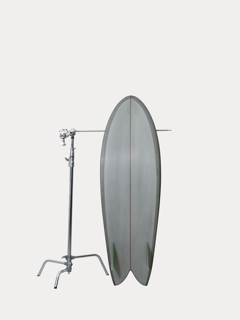 Surfboard Rounded Nose Squit Fish 5’8 詳細画像 gray 2