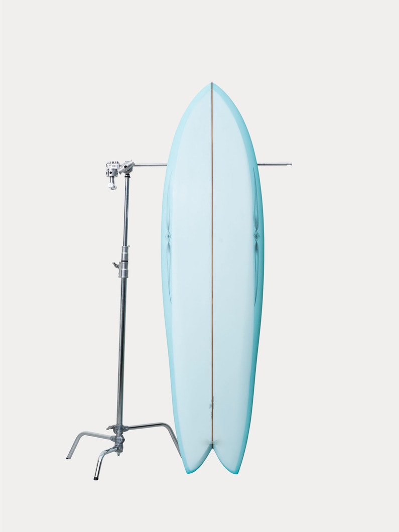 Surfboard Long Squit Fish 7’0 詳細画像 light blue 1