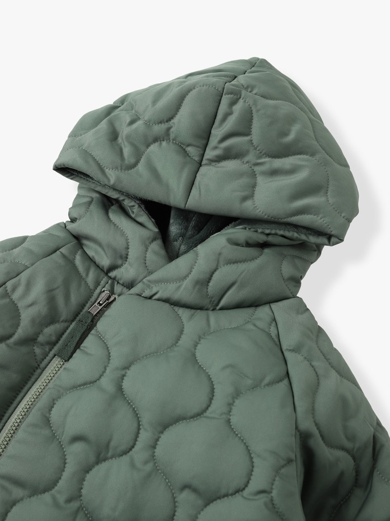 Quilted Puff Jacket 詳細画像 green 3
