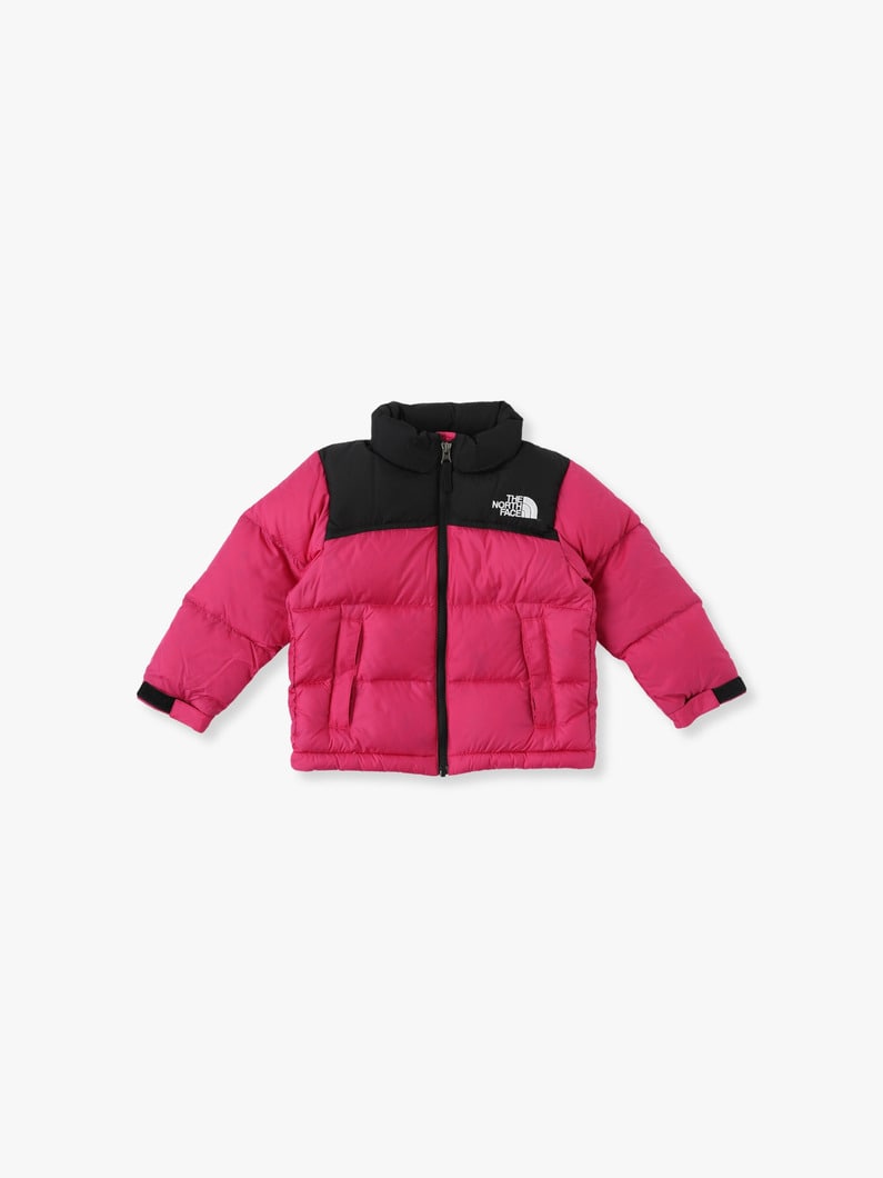 Nuptse Jacket (kids / blue/pink/black) 詳細画像 pink
