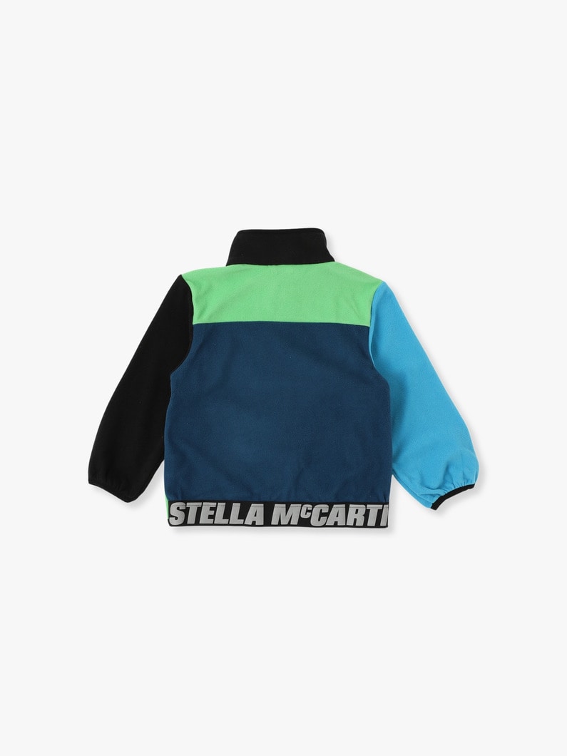 Color Blocked Fleece Jacket 詳細画像 multi 2