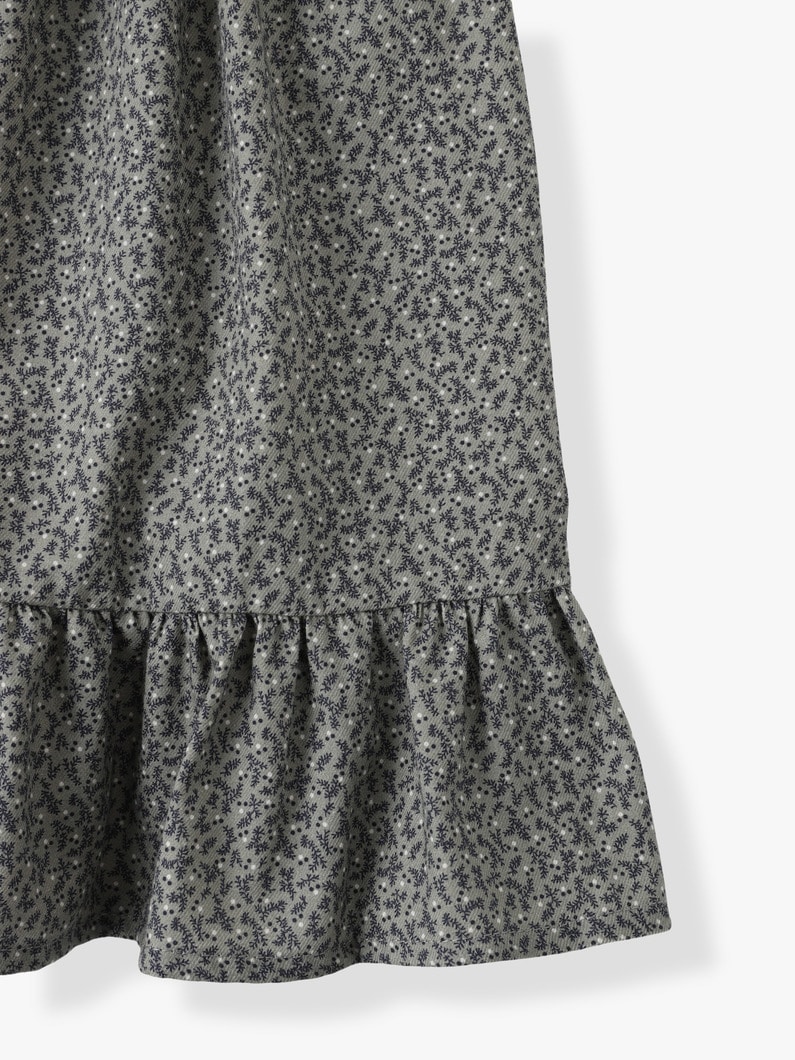 Ruffle Flower Skirt 詳細画像 green 4
