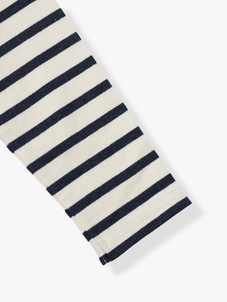 Striped Long Sleeve Tee (kids) 詳細画像 navy 5