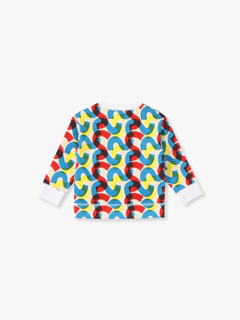3D S Print Fleece Sweat Shirt 詳細画像 multi 2
