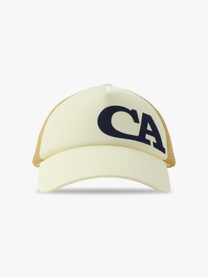 CA Logo Print Mesh Cap (kids) 詳細画像 cream