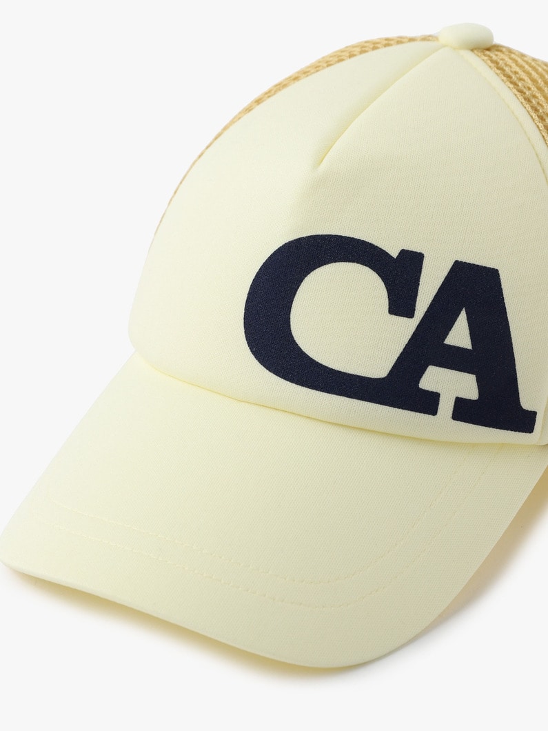 CA Logo Print Mesh Cap (kids) 詳細画像 navy 8