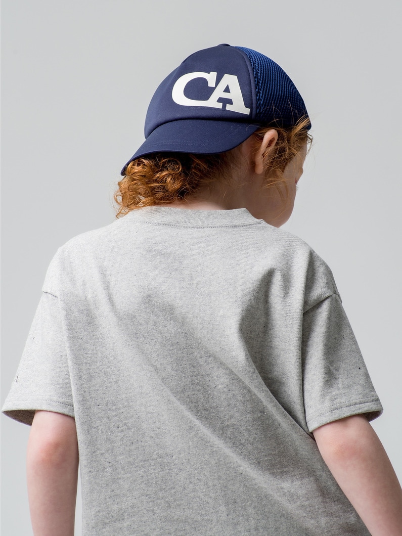 CA Logo Print Mesh Cap (kids) 詳細画像 navy 2