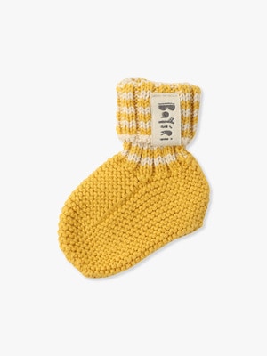 Knit 2way Socks 詳細画像 yellow