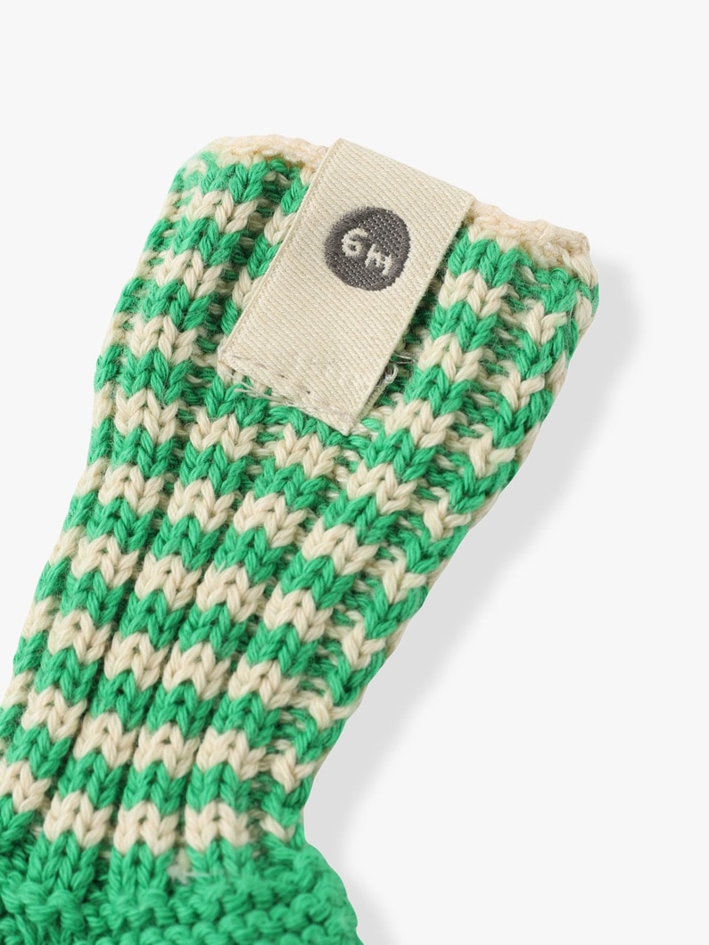 Knit 2way Socks 詳細画像 green 3