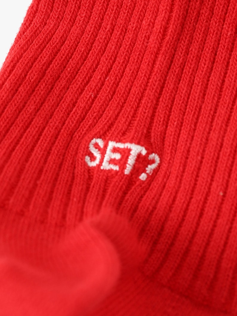 All Set Embroidery Short Socks 詳細画像 navy 4